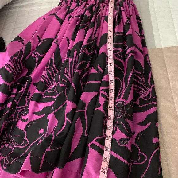Beautiful Hawaiian woman’s dress free size - Picture 10 of 13
